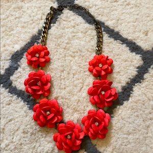 Original J Crew flower necklace